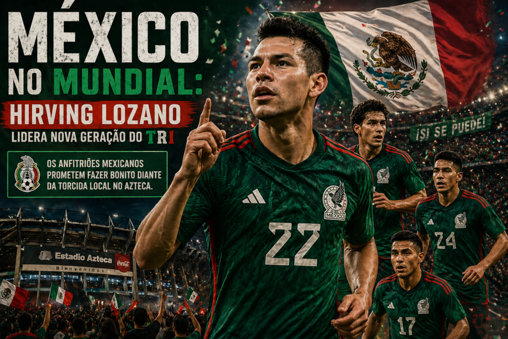 O Altar de Concreto e a Maldição do Quinto Jogo: Como Hirving Lozano e a Nova Geração do México Planejam Chocar o Mundo no Azteca
