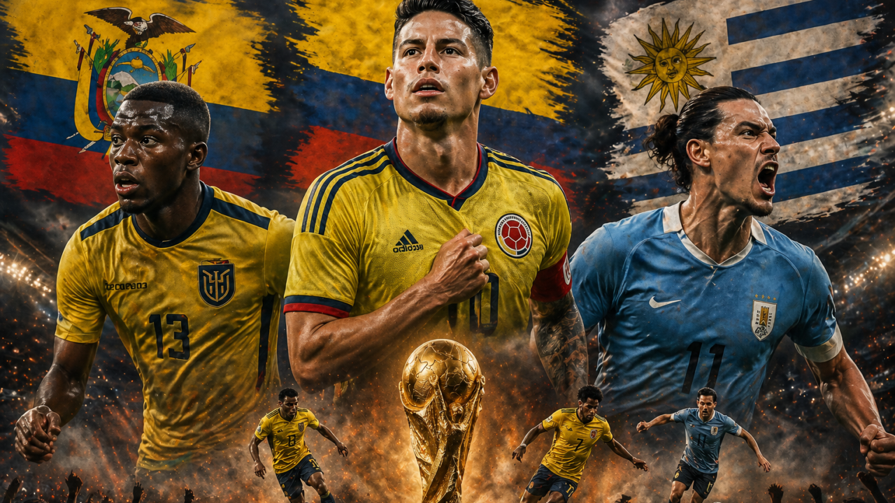 A Rebelião Silenciosa: Por Que Uruguai, Colômbia e Equador São as Verdadeiras Ameaças à Hegemonia Europeia na Copa de 2026