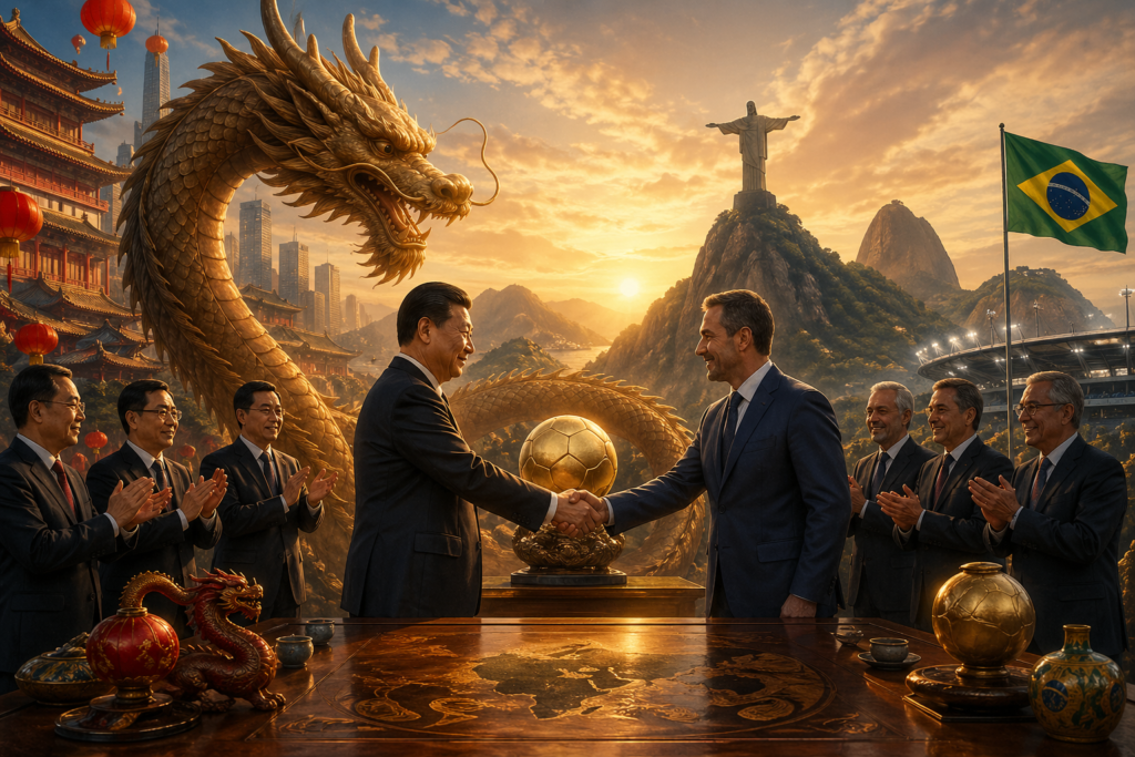 O Dragão e a Amarelinha: O Acordo de Bilhões que Ancorou a CBF no Oriente até 2030