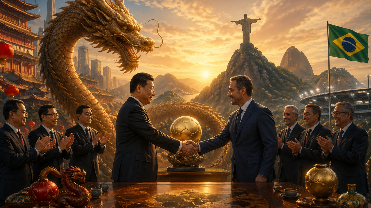 O Dragão e a Amarelinha: O Acordo de Bilhões que Ancorou a CBF no Oriente até 2030