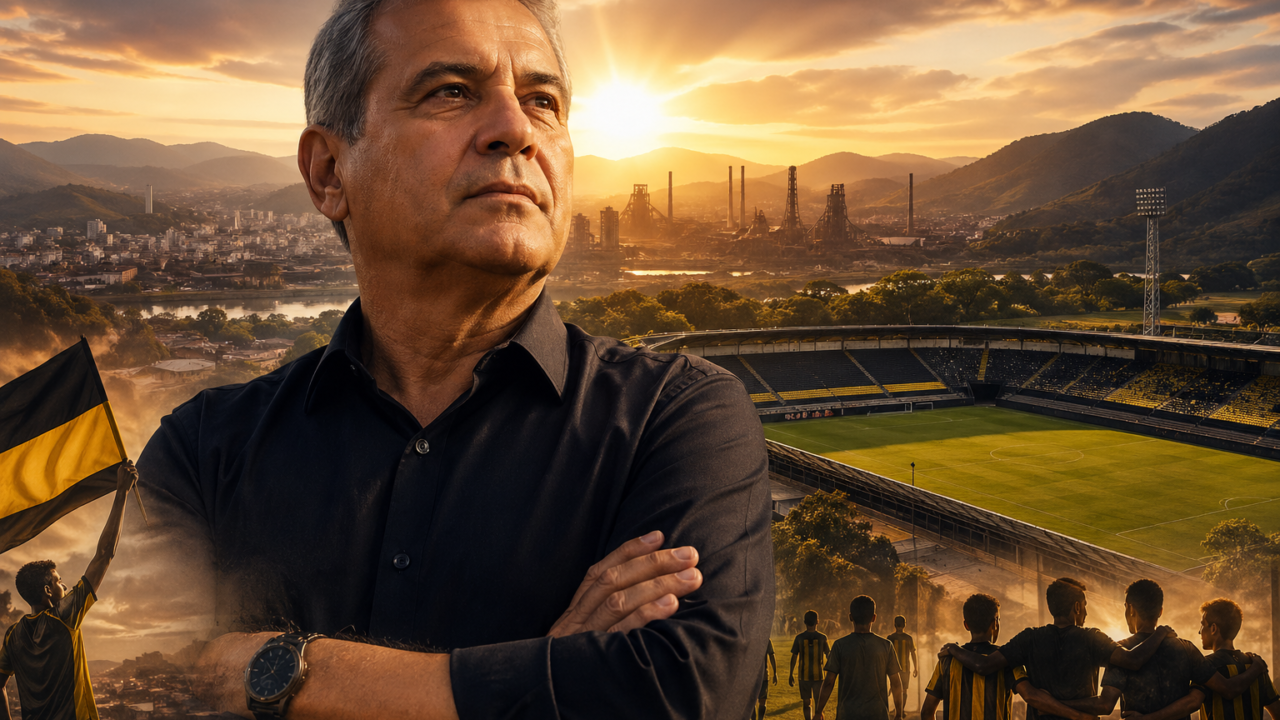 O Arquiteto de Talentos no Vale do Aço: Mário Jorge e a Missão de Ressuscitar o Volta Redonda