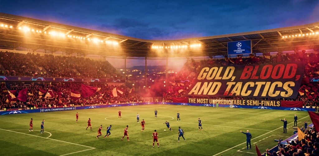 O Xadrez dos Deuses: Ouro, Sangue e Tática nas Semifinais Mais Imprevisíveis da Champions League