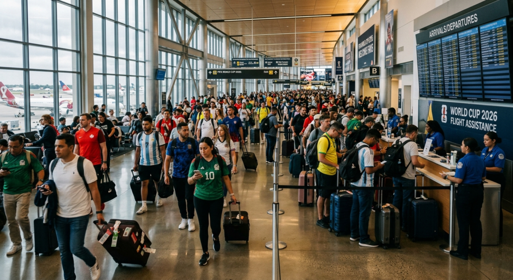 Odisseia na América do Norte: O Caos Logístico que Ameaça Transformar a Copa de 2026 em uma Prova de Resistência