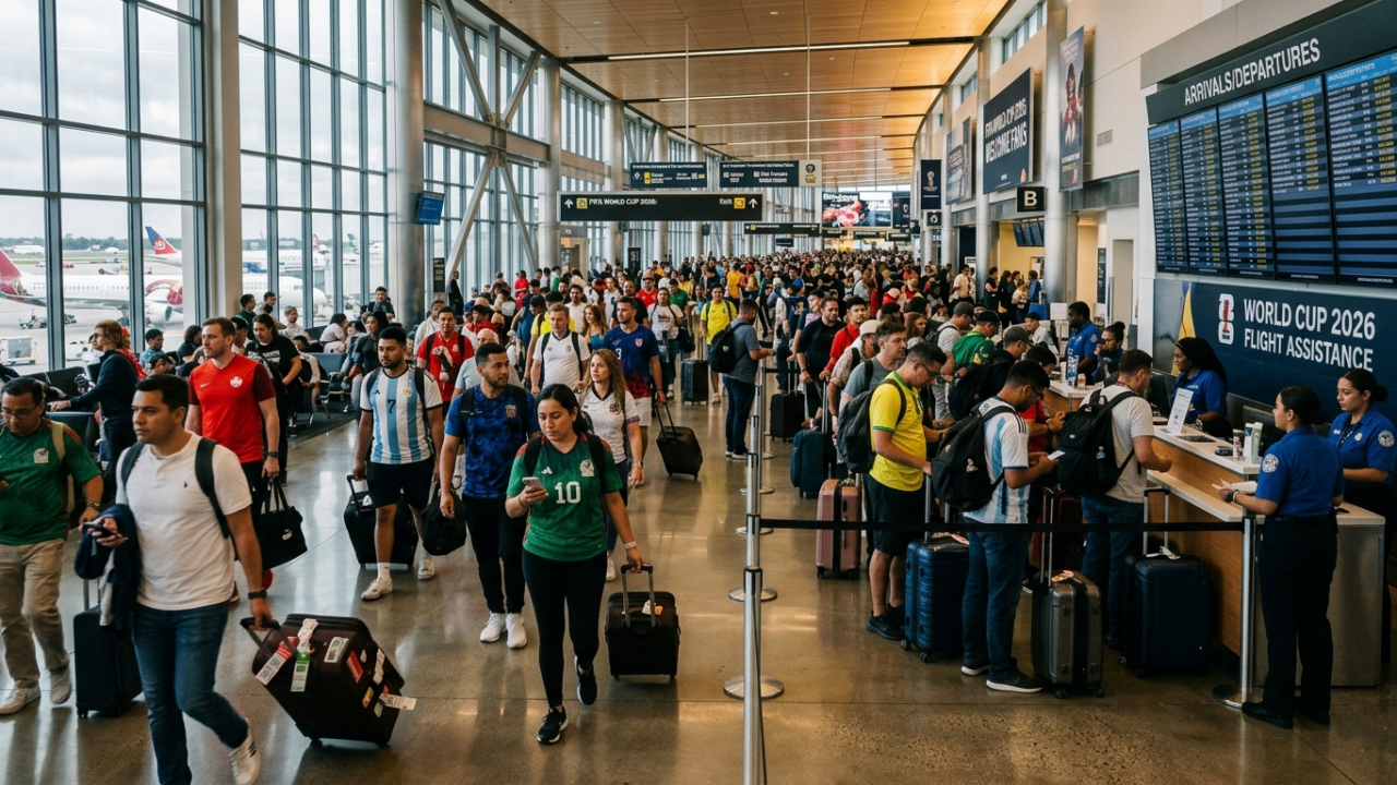 Odisseia na América do Norte: O Caos Logístico que Ameaça Transformar a Copa de 2026 em uma Prova de Resistência
