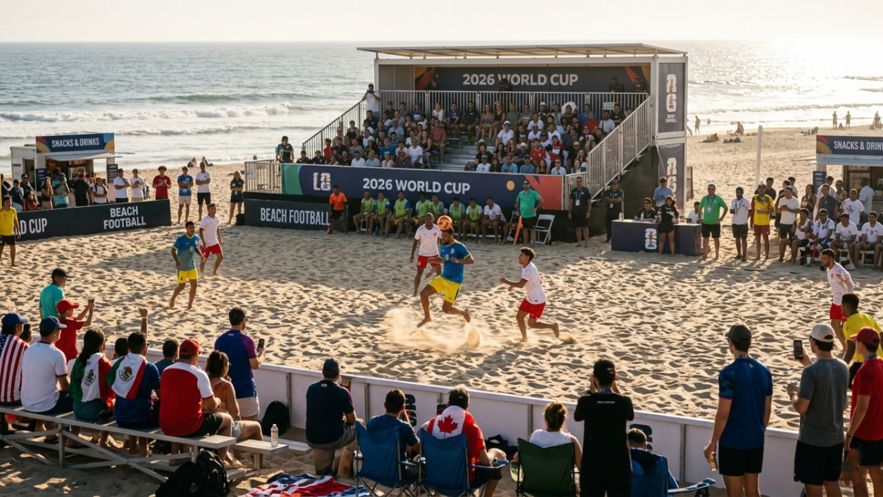 O Templo na Areia: A Aposta de Bilhões da FIFA para Conquistar a Alma das Praias Americanas