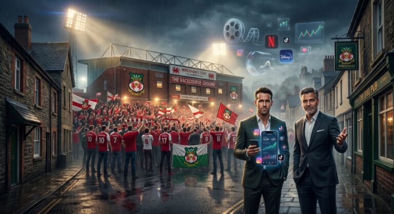 O Efeito Wrexham: Como o Roteiro de Hollywood Redefiniu o Capitalismo Esportivo no País de Gales
