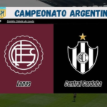 lanús x central córdoba